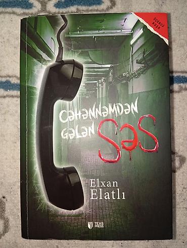 Bədii ədəbiyyat: Məhsul: Kitab "Cəhənnəmdən gələn səs" (8₼) və "Qanunsuz əməliyyat" — 1