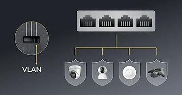 poye sviç: CUDY FS1006P 6-Port 10/100M PoE + Switch 65W 📶 CUDY FS1006P – kompakt — 4