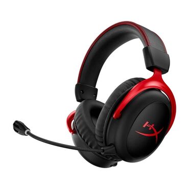 колонка микрофон: Игровая гарнитура HyperX Cloud Alpha в черно-красном цвете. Оснащена