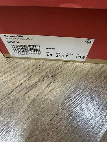 рант: PUMA Karmen Mid — женские высокие кеды. - Модель: Karmen Mid (арт — 3