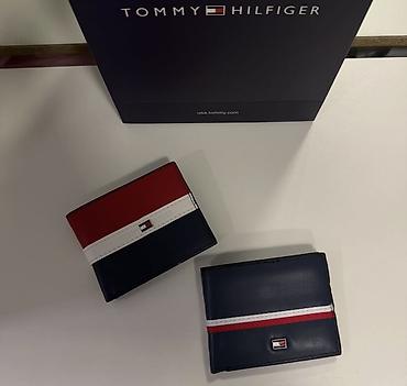Кошельки, портмоне: Tommy Hilfiger kişi pulqabıları - Brend: Tommy Hilfiger - Dizayn — 1