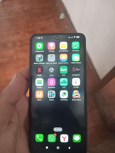 telefon çubuğu: Redmi 256 GB, rəng - Qara, Sensor — 4