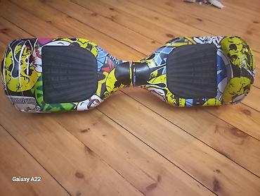 Qrafiti dizaynlı 2 təkərli hoverboard (self-balance scooter) -