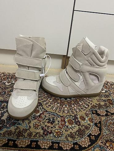 mara: Кроссовки, 37, Isabel Marant, Новый, цвет - Бежевый, Самовывоз — 3