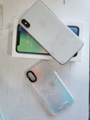 300 azn telefonlar: IPhone X, 64 ГБ, Белый