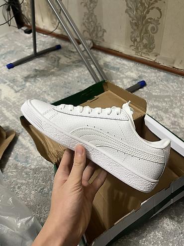 кеды пума: Кроссовки, 39, Puma, Новый, цвет - Белый, Самовывоз, Платная доставка — 3