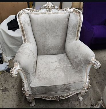 Ремонт, реставрация мебели: Ремонт-реставрацияперетяжка мягкой мебели. Замена обивочной — 5