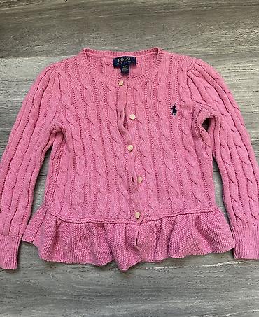 jeans: 1. Теплая розовая кофта New balance на девочку, размер на 4-5 лет — 5