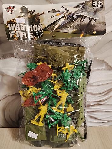 Игровой набор солдатиков Warrior Fire - Тематика: военная техника и