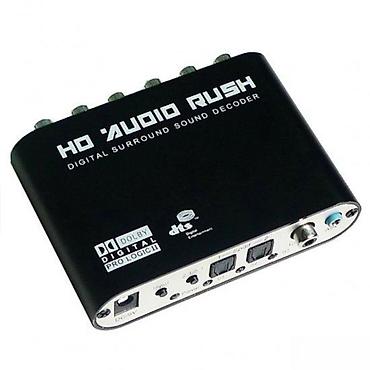 messages 1 audio: DAC 5.1 SUROUND AUDIO KONVERTER AC3/DTS SPDIF NA 5.1, 192KHZ | — 3