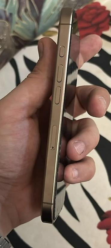 world telecom iphone 12 pro: IPhone 16 Pro, 128 GB, Qızılı, Zəmanət, Face ID, Sənədlərlə — 3
