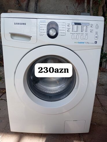 Qabyuyan maşınlar: Paltaryuyan maşın Samsung, 6 kq, Avtomat, Qurutmasız