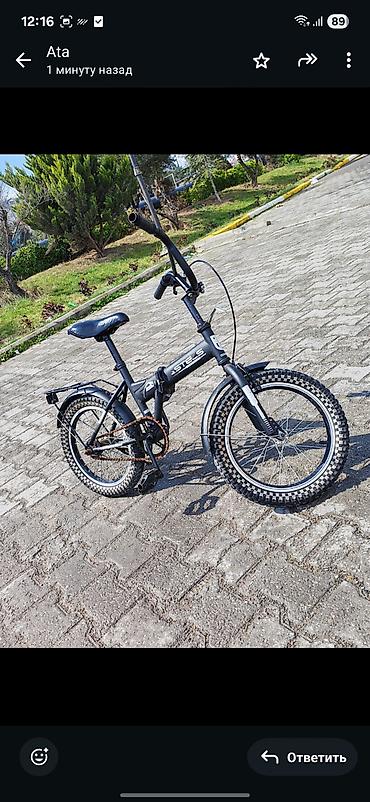 Velosipedlər: Uşaq velosipedi – STELS, 16 düym təkərlər Qiymət: 78 AZN (şəkildə — 1