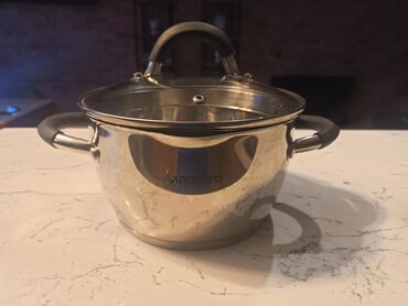 Аксессуары для кухни: Кастрюля, Нержавеющая сталь, 3 л