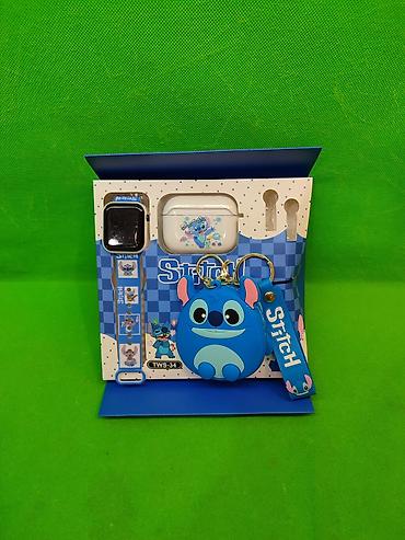 штучки: Наушники часы кошелек и брелок в комплекте для ребенка✨ Комплектация — 2