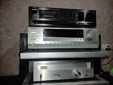 Səs gücləndiriciləri: - Onkyo AV RECEİVER TX-SR304E - Pioneer CT-400 stereo kaset deki - — 4