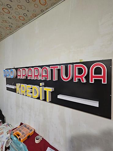 Рекламные щиты: İşıqlı reklam lövhəsi – “PRO APARATURA KREDİT” maya deyerine satiram — 2