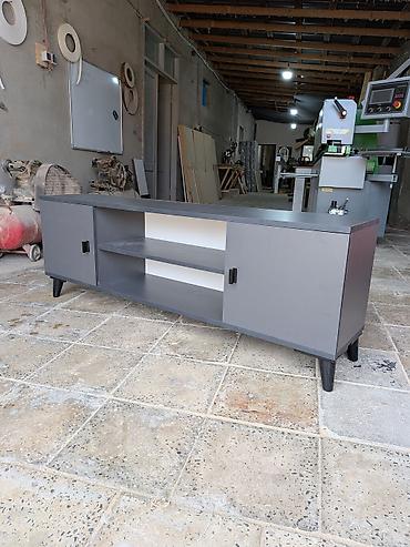 музыкальный центр: Mebel növü: TV stendi / media konsol Xüsusiyyətlər: - Minimalist — 1