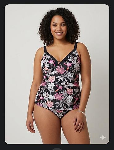 lil solid oprema: Tankini LILLY 3XL NOVO!!! Sugar shape sa etiketom poliester, elastin — 1