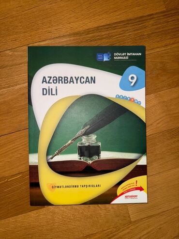 Azərbaycan dili 9-cu sinif Dim testi keçən il alınıb,imtahana hazırlıq