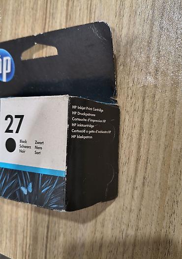 Картриджи: HP printer katrici. 27 qara rəng. yenidir. istifadə olunmayıb — 3