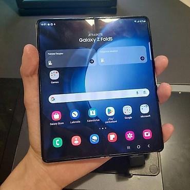 Samsung: Samsung Galaxy Z Fold 5, 512 GB, rəng - Mavi, Düyməli, Face ID, Sənədlərlə — 4