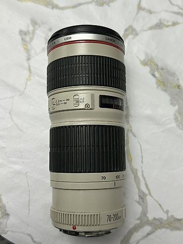 kompüter çanta: Canon EF 70-200mm f/4L USM telefoto zum obyektiv - Obyektiv növü — 2