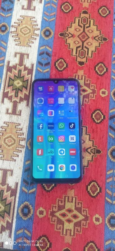 телефон флай фф 249: Honor 10i, 64 GB, rəng - Ağ, Barmaq izi