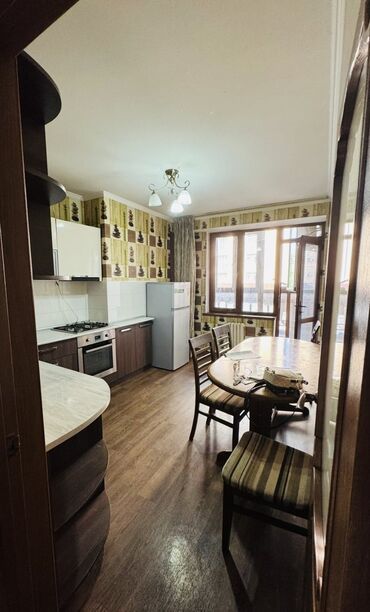 купить квартиру в центре бишкека: 2 комнаты, 60 м², Элитка, 3 этаж, Евроремонт
