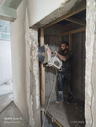 Beton işləri: #betonisleri #beton #betonkesme #betonkəsimi #betonkesim #betondesme — 9