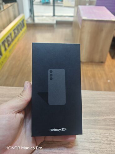 samsunq s24: Samsung Galaxy S24, rəng - Qara