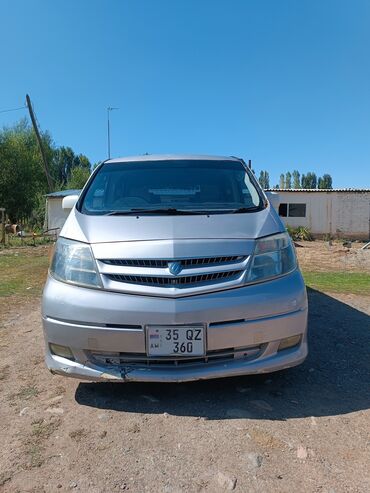 таета минивен: Toyota Alphard: 2004 г., 2.4 л, Автомат, Гибрид, Минивэн