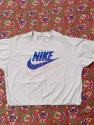 ветровки найк: Футболка, Оверсайз, Nike, Колдонулган, XS (EU 34)