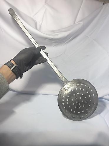 duru yağlar: Metal süzmə qaşıq (deşikli kepçe) - Material: tam metal/gövdə və — 2