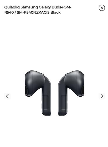 galaxy buds 4 pro: Samsung Galaxy Buds4 SM-R540 / SM-R540NZKACIS – Qara rəng. Yenidir — 6