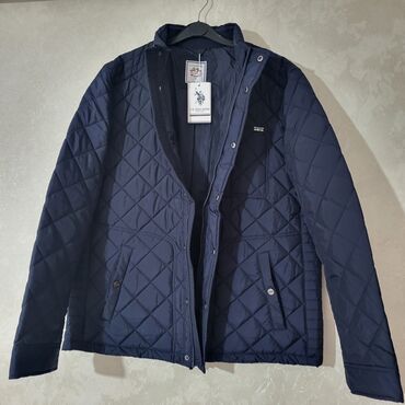 бишкек платья больших размеров: Эркектердин курткасы, XL, Us Polo Assn, Жаңы, түсү - Көк, Өзү алып кетүү, Акылуу жеткирүү