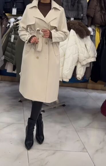 женские атласные длинные перчатки: Plaş, Bershka, L, rəng - Bej