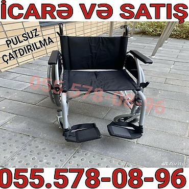 Инвалидные коляски: Manual təkərli əlil arabası – icarə və satış. - Yüngül alüminium — 1