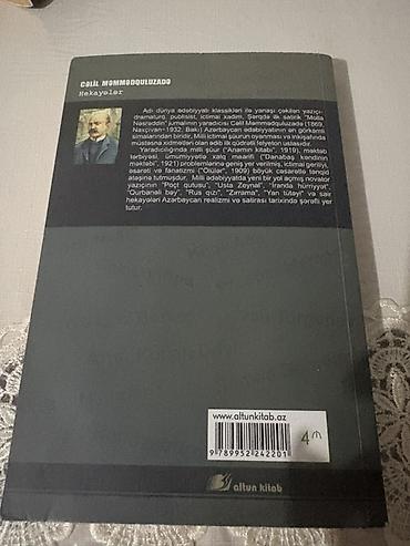 klasik gitara: Məhsul: Kitab – “Cəlil Məmmədquluzadə: Hekayələr” Nəşriyyat/seri̇ya — 2