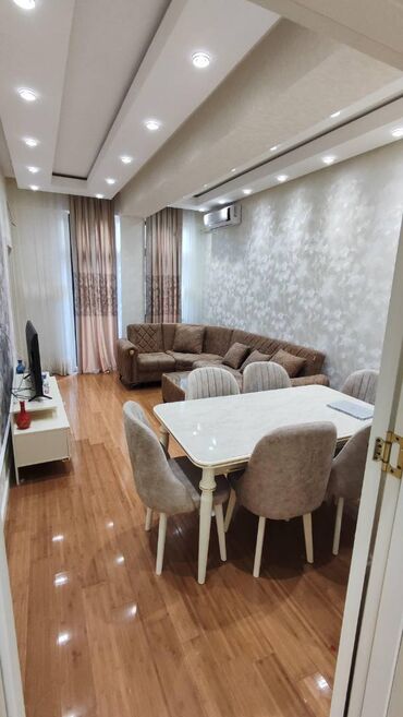 бина аз аренда квартир: 3 комнаты, Новостройка, м. Мемар Аджеми, 80 м²