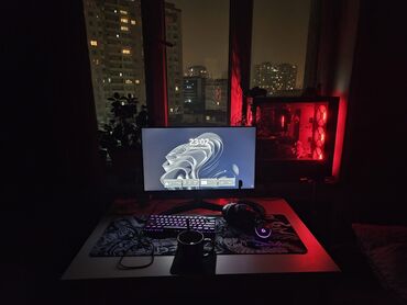 wifi klaviatura: Yenidir. pc monitor ve aksesuarlar. rtx 4070 super ryzen 5 7600 5.1Ghz