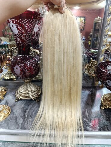 Təbii saçlar, pariklər: Sac ushag sacidir,ipek kimidir,cox dolu sacdir,hem eteyi,hemde — 5