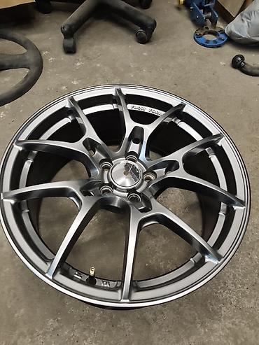 golf 2 gti: Литые Диски R 17 RAYS, Комплект, отверстий - 5, Б/у — 5