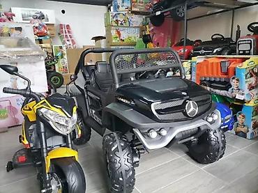 Dečiji električni automobili: Električni auto za decu – terenac 4x4 (licencirani izgled Mercedes — 1