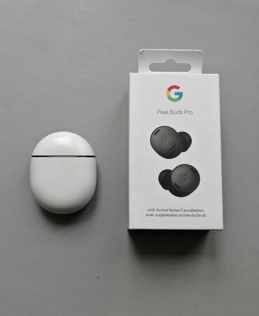 işləmiş qaz: İşlənmiş Simsiz (Bluetooth) Qulaqcıqlar, Google, rəng - Qara