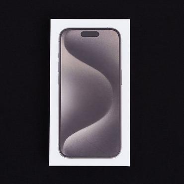 Мобильные телефоны: IPhone 15 Pro, Б/у, Графит, Коробка — 1
