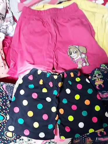Šortsevi: Pamučni šorcevi za devojčice, veličine od 2-14 — 4