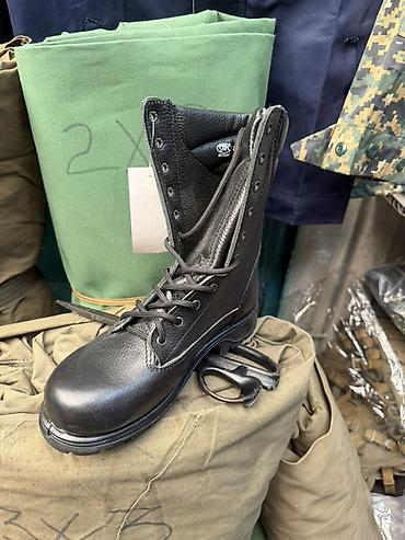 военные сапоги: Ботинки с высокими берцами для солдат (тип Б) - Производитель: АО — 1