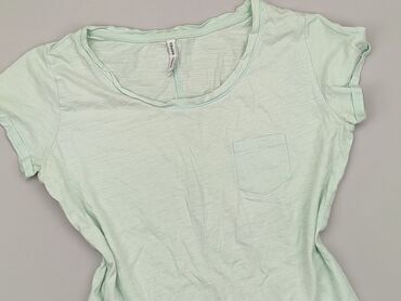 różowe t shirty damskie: T-shirt, Cropp, S (EU 36), condition - Good