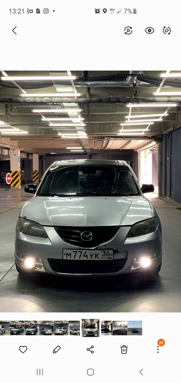 запчасти опель вектра б: Mazda 3: 2005 г., 2 л, Механика, Бензин, Седан